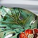 Plate 'Monstera Leaf'. Plates. Ceramics by Valentina Shtanko. Ярмарка Мастеров.  Фото №5