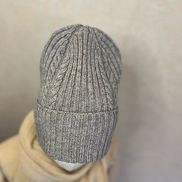 Аксессуары ручной работы. Ярмарка Мастеров - ручная работа Шапка с косами. Handmade.