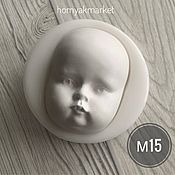 Материалы для творчества handmade. Livemaster - original item Mold M15 (form for making the face). Handmade.