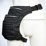 Сумки и аксессуары handmade. Livemaster - original item Textile Leg Hip Bum Waist Rider Bag. Handmade.