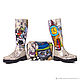 Order Womens boots 'Ethno Alice'. Pelle Volare. Livemaster. . High Boots Фото №3
