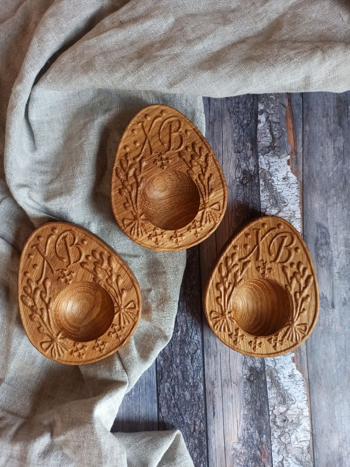 Подставка деревянная для пасхального яичка, дуб в интернет-магазине на ...