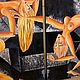Авторская картина диптих маслом кубизм девушки ню абстракция. Картины. Ксения Колесникова (artkko). Ярмарка Мастеров.  Фото №12