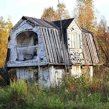 Материалы для творчества ручной работы. Ярмарка Мастеров - ручная работа Домик из бересты. Handmade.