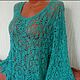 Openwork handmade dress 'Boyaryna'. Dresses. hand knitting from Galina Akhmedova. Online shopping on My Livemaster.  Фото №2