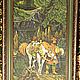 Винтаж: Картина.Русские народные сказки.Холст.Масло.СССР. Статуэтки винтажные. Антик.Декор.Винтаж. Ярмарка Мастеров.  Фото №9