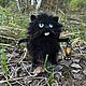 Котик Мяучелло. Мягкие игрушки. ЗИМА. Ярмарка Мастеров.  Фото №6
