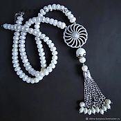 Украшения handmade. Livemaster - original item Necklace. natural pearls. Handmade.