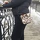Сумка из меха *ЛЕОПАРД*. Сумка через плечо. TE.BAGS. Интернет-магазин Ярмарка Мастеров.  Фото №2