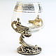 Glass of cognac ' Fishing'. Wine Glasses. Best-gifs valentin. Online shopping on My Livemaster.  Фото №2