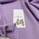 Фактурный трикотаж Missoni. Цвет нежно-сиреневый. Ткани. Mariteks  Итальянские  ткани. Ярмарка Мастеров.  Фото №5
