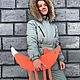Для беременных подушка лиса. Мягкие игрушки. FoxAnna Игрушки-подушки от Анны. Ярмарка Мастеров.  Фото №5