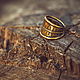 Латунное кольцо «Девочки» / кольцо из латуни / кольцо латунь, Кольца, Москва,  Фото №1
