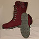 Women's felted boots with fur trim. Boots. MMwool (marinamol). My Livemaster. Фото №4