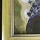 Картина вышитая крестом Венценосные голуби яркие птицы. Гобелен. Анастасия rammair. Интернет-магазин Ярмарка Мастеров.  Фото №2