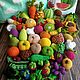 Развивающий набор:фрукты,овощи и ягоды (53игрушки ), Игровые наборы, Самара,  Фото №1
