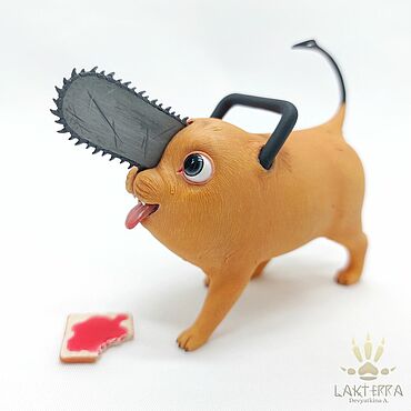 Аниме фигурка: Pochita "Chainsaw Man". . Для дома и интерьера ручной работы - Ярмарка Мастеров Для дома и интерьера ручной работы. Ярмарка Мастеров - ручная работа Аниме фигурка: Pochita "Chainsaw Man". Handmade.