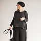 Заказать Брюки гарсон широкие трикотажные MUHA-404a. MUHA (vintagechic). Ярмарка Мастеров. . Брюки Фото №3