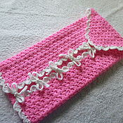 Работы для детей, handmade. Livemaster - original item Knitted envelope for baby. Handmade.