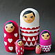 Interior Matryoshka Doll Gift for girls 5m, Dolls1, St. Petersburg,  Фото №1