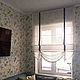 Roman curtain ' Marquise'. Roman and roller blinds. PROFIDecor - ShTORY S DUShOJ!. Интернет-магазин Ярмарка Мастеров.  Фото №2