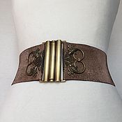 Аксессуары handmade. Livemaster - original item Belt-elastic band Cocoa height 75mm decor Bird 2, etc belt height. Handmade.