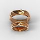 Wedding Rings 585 Gold Silk (Ob72). Engagement rings. anna-epifanova. Online shopping on My Livemaster.  Фото №2