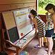 Магнитная доска "Комби" для детей. Доски для заметок. Магнитные и меловые доски на стену (doskanastenu). Интернет-магазин Ярмарка Мастеров.  Фото №2