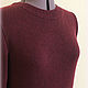 Джемпер "Классика" с кашемиром. Джемперы. FAVORITE KNITWEAR (Наталья). Ярмарка Мастеров.  Фото №5