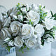 Order Bouquet of white roses. Flowers from polymer clay. Olga-art-flower. Livemaster. . Bouquets Фото №3