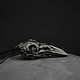 Скверна - подвеска тайник / череп в черепе ворона / украшение. Подвеска. Vrana Raven - культ чёрного ворона. Интернет-магазин Ярмарка Мастеров.  Фото №2