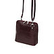 Women's Burgundy leather handbag Nancy Mod C83-981. Crossbody bag. Natalia Kalinovskaya. Online shopping on My Livemaster.  Фото №2