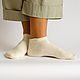Socks from hemp, a short. Socks. Hemp bags and yarn | Alyona Larina (hempforlife). My Livemaster. Фото №5