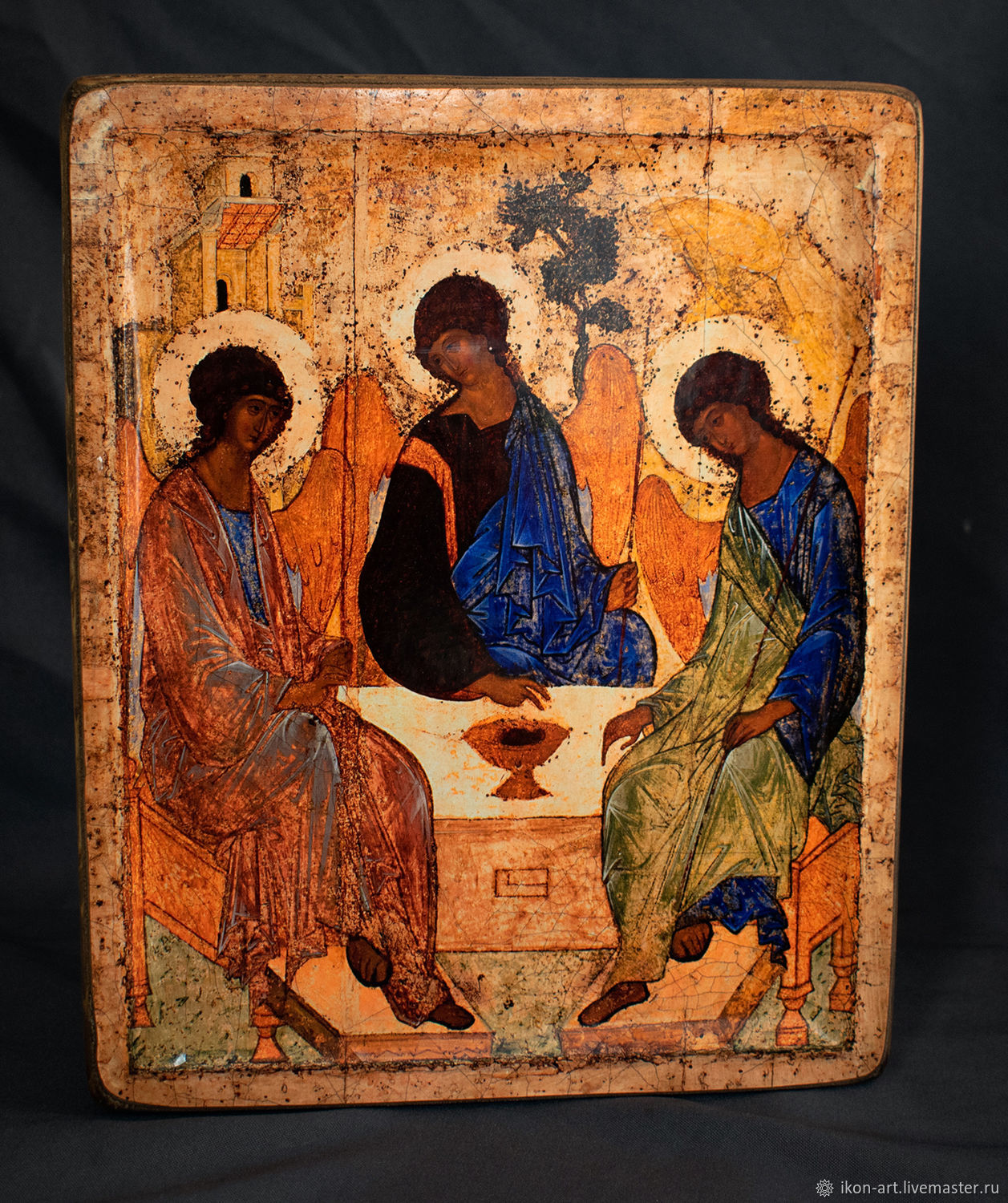Icon with the ark 'Trinity' by Andrey Rublev, Pictures, Simferopol,  Фото №1