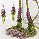Guarniciones 'lila para svetlana'. Jewelry Sets. Sparkling Cascades by Tanya Sh. © h. Интернет-магазин Ярмарка Мастеров.  Фото №2