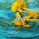 Серьги гвоздики с голубыми топазами. Серьги-пусеты. Vadjra-jewelry. Ярмарка Мастеров.  Фото №4