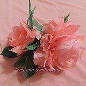 Цветы и флористика handmade. Livemaster - original item A sprig of delicate roses. Handmade.