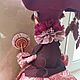 Жар-Птица (Венецианский карнавал). Интерьерная кукла. Ольга (olga-homyak). Ярмарка Мастеров.  Фото №5