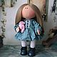 Кукла с одеждой текстильная. Тыквоголовка. Екатерина Кирсанова (ekaterinakirsanova-fairydolls). Ярмарка Мастеров.  Фото №10