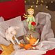 Елочная игрушка лисенок в полете из коллекции Маленький принц. Елочные игрушки. MK._.SHOP АВТОРСКИЕ ИГРУШКИ. Ярмарка Мастеров.  Фото №5