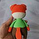 Лиса. Амигуруми куклы и игрушки. Иришкин сундучок.. Ярмарка Мастеров.  Фото №4
