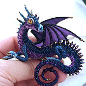 Украшения handmade. Livemaster - original item Brooch dragon 