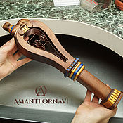 Музыкальные инструменты handmade. Livemaster - original item A sistrum is a musical instrument Bastet. Handmade.