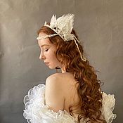 Аксессуары handmade. Livemaster - original item A headdress based on the Moulin Rouge. Handmade.