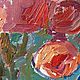 Интерьерная картина "Абстракция"/"Розы". Картины. Юлия Картины маслом для Вас. Ярмарка Мастеров.  Фото №6