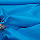 Хлопок джинс облегченный яркий голубой, Ткани, Сочи,  Фото №1