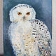 Owl oil painting. Pictures. Viktorianka. My Livemaster. Фото №4