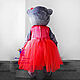 Bear in dress. Mascot. Props for animators. Magazin-masterskaya Lilu. Ярмарка Мастеров.  Фото №5