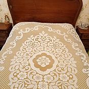 Для дома и интерьера handmade. Livemaster - original item Bedspreads: Bedspread for a double bed, lace . Italy. Handmade.