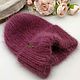 Шапка тыковка из пуха норки. Шапки. Lana WoolBoutique. Интернет-магазин Ярмарка Мастеров.  Фото №2